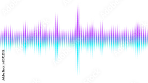 sound wave Effect. gradient music. rainbow wave. rainbow sound wave Effect.