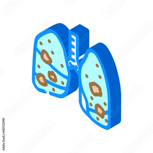 health nicotine isometric icon vector. health nicotine sign. isolated symbol illustration