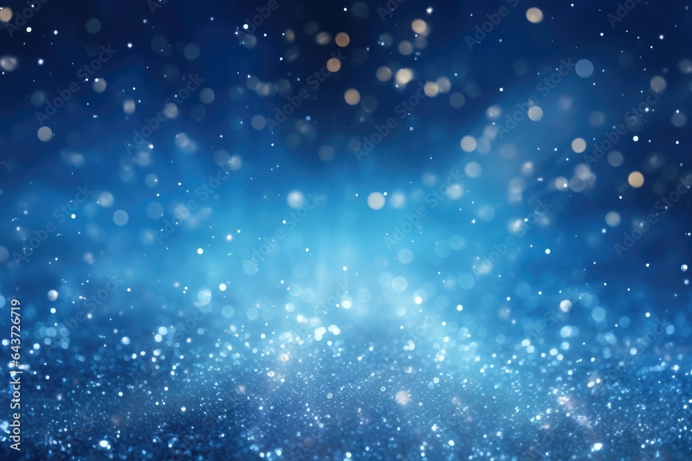 Blue bokeh light background, Christmas glowing bokeh confetti and sparkle texture overlay for your design. Sparkling blue dust abstract luxury decoration background. Blue bokeh light background, Christmas glowing bokeh confetti and sparkle texture overlay for your design. Sparkling blue dust abstract luxury decoration background.