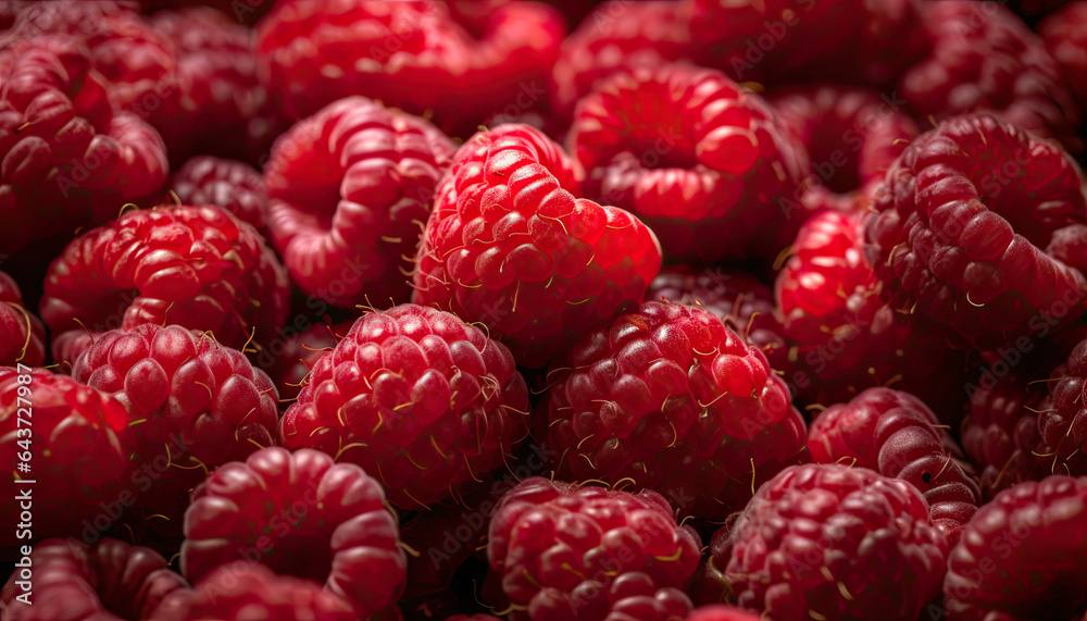 Fresh Raspberries on a Dark Wooden Surface,raspberry close up,close up of ripe raspberries Fresh Raspberries on a Dark Wooden Surface,raspberry close up,close up of ripe raspberries