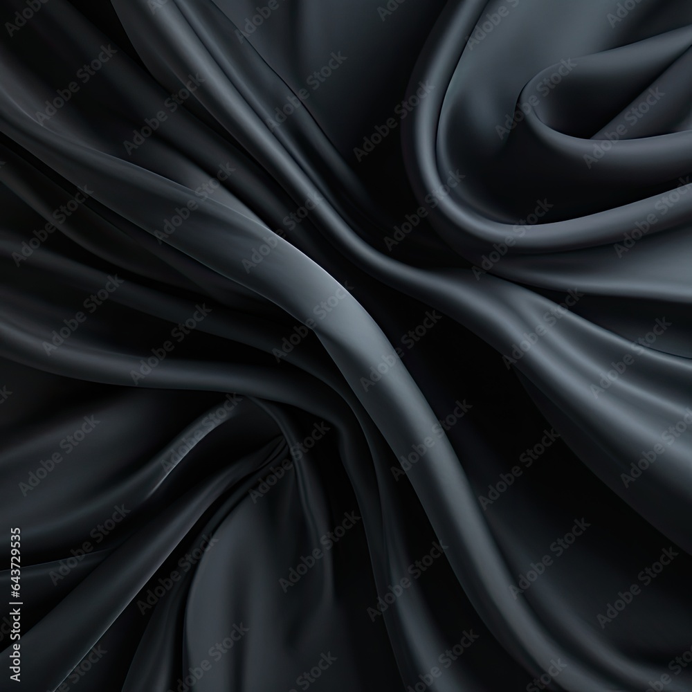 black satin background - generative ai