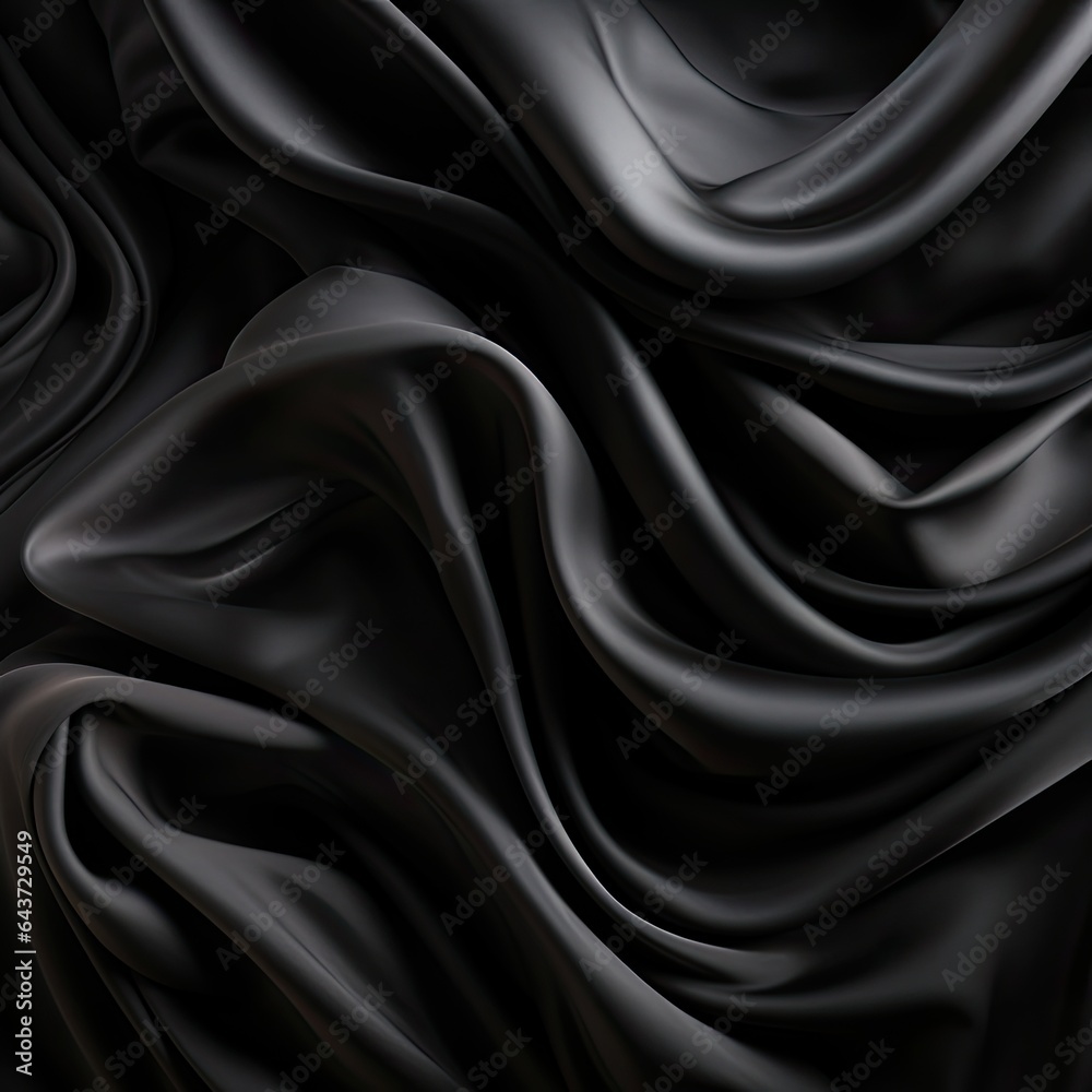 black satin background - generative ai black satin background - generative ai