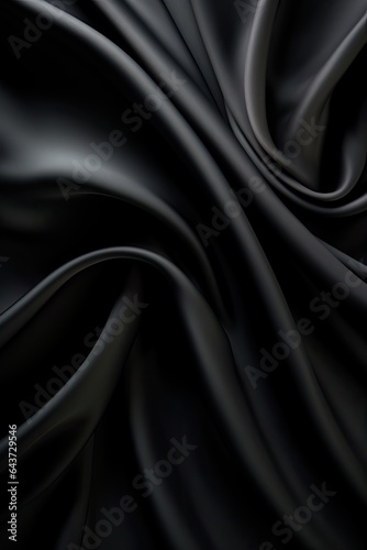 black satin background - generative ai