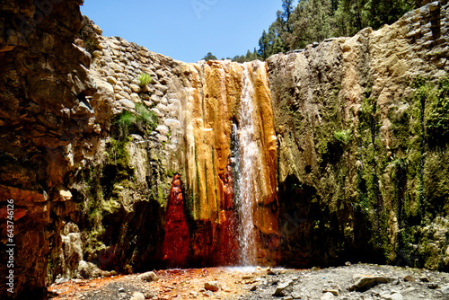Bachlauf am Cascada de Colores.