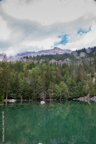 Le lac vert et ses environs