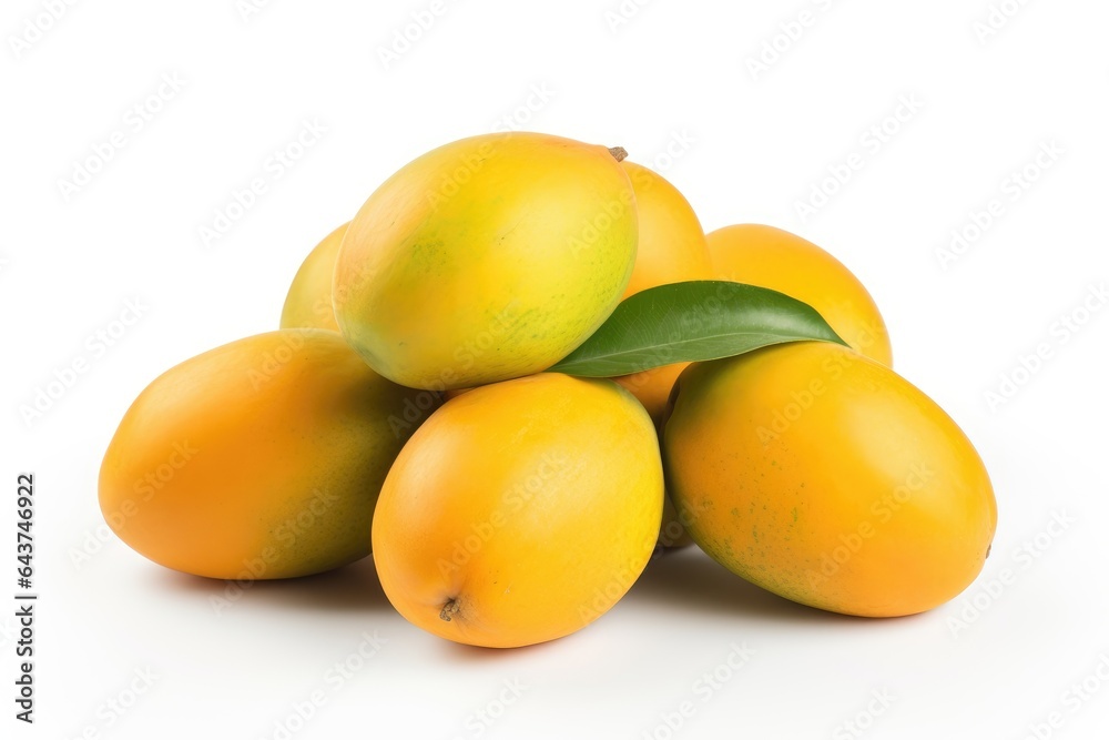 mango on a white background