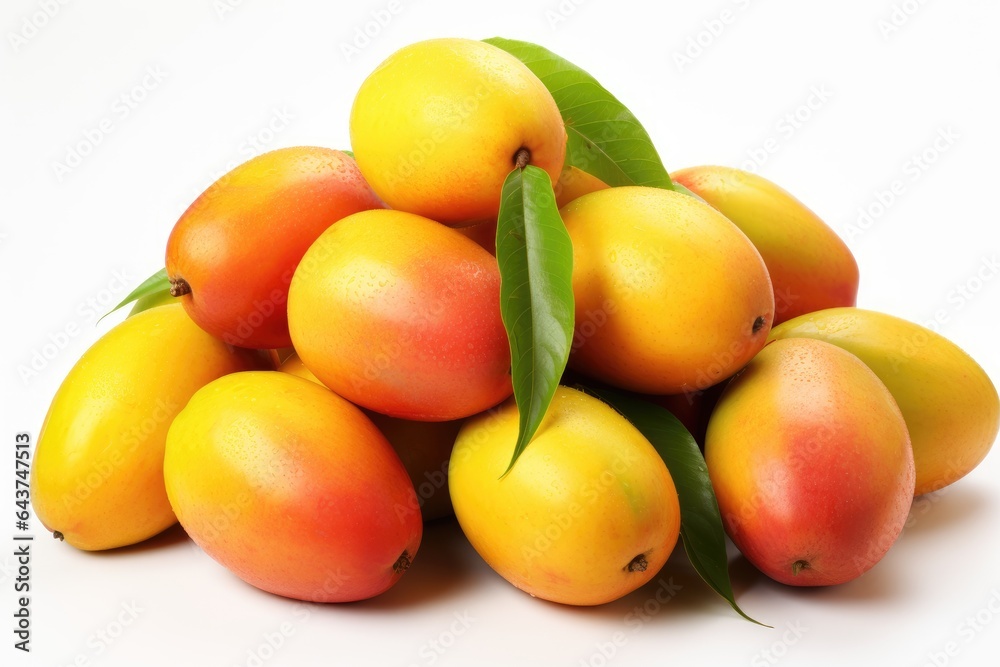 mangos and plums