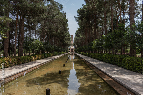 Dowlatabad Garden in yazd, iran