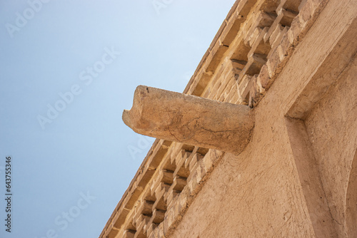 Clay Rain gutter in dowlatabad, garden