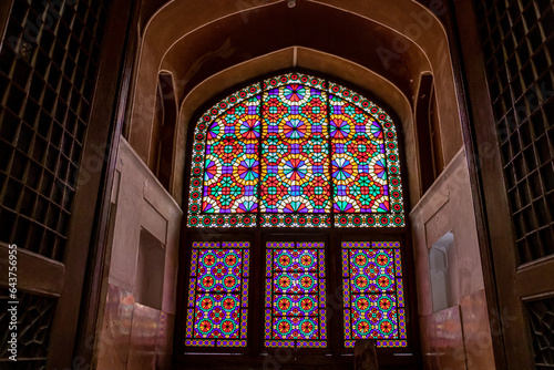 interior of Dowlatabad Garden in yazd, iran