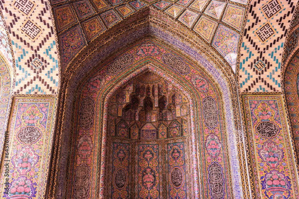 Mihrab of the Nasir al Molk mosque