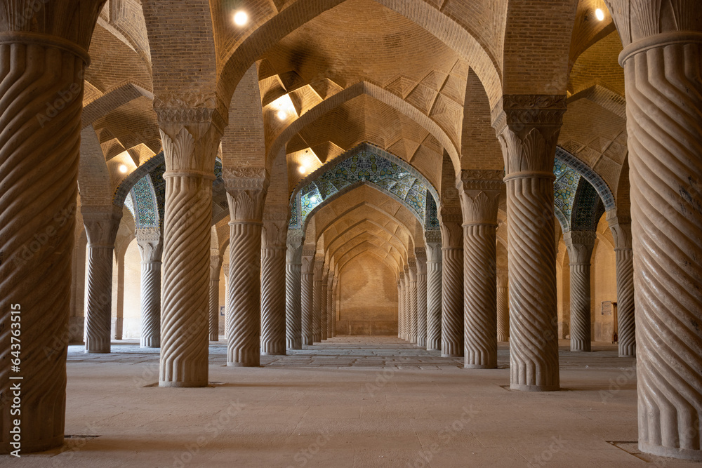 Inside the Vakil Mosque