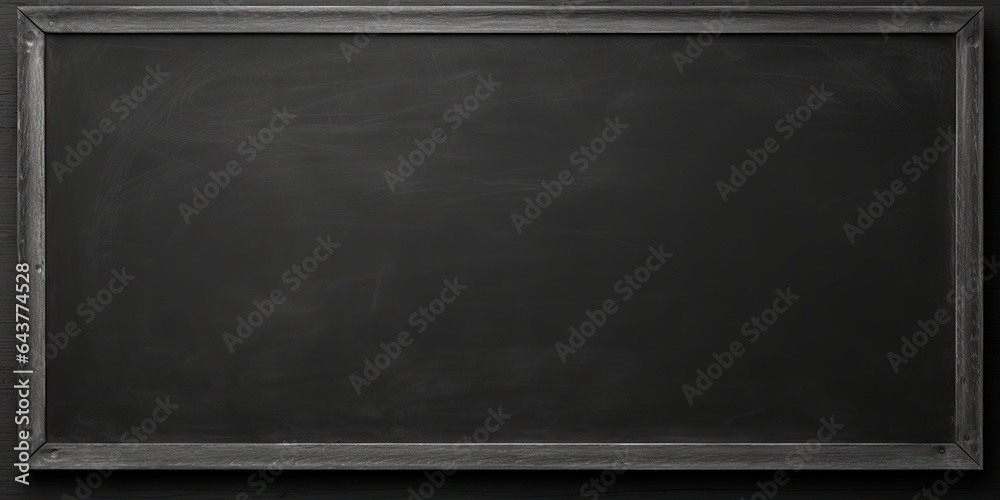 Blackboard with wooden frame, chalkboard on blackboard, chalkboard background copyspace Blackboard with wooden frame, chalkboard on blackboard, chalkboard background copyspace