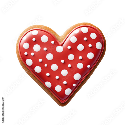 Red Heart Shaped Cookie for...