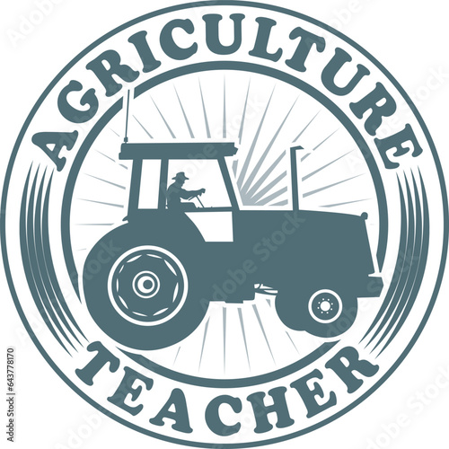 Agriculture teacher gifts t-shirt design