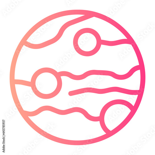 mars gradient icon