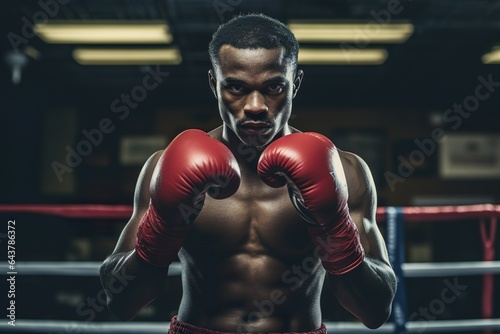 A Boxer, Strength, Power, and Determination | Generative AI