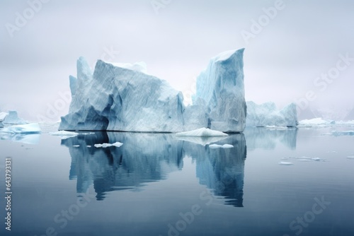 multiple icebergs calving simultaneously © Alfazet Chronicles