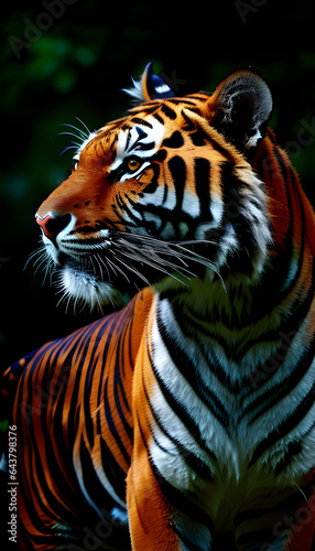 portrait of a tiger