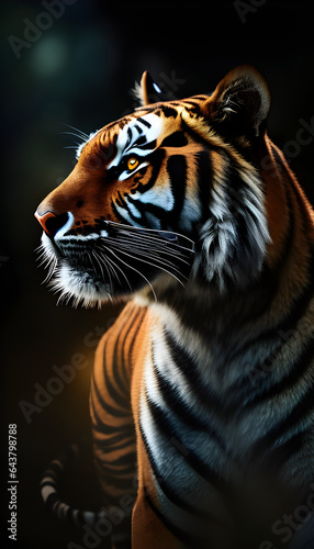 portrait of a tiger
