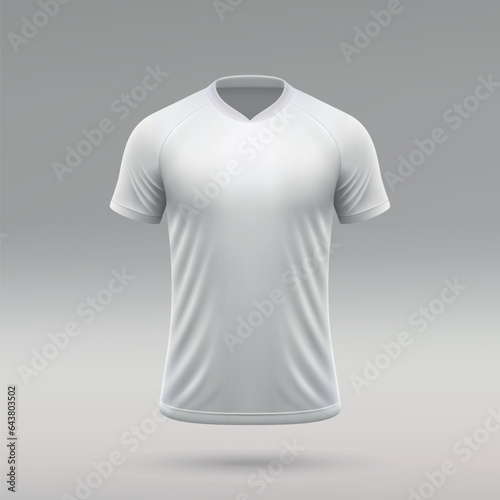 Blank soccer shirt , jersey template for football kit.