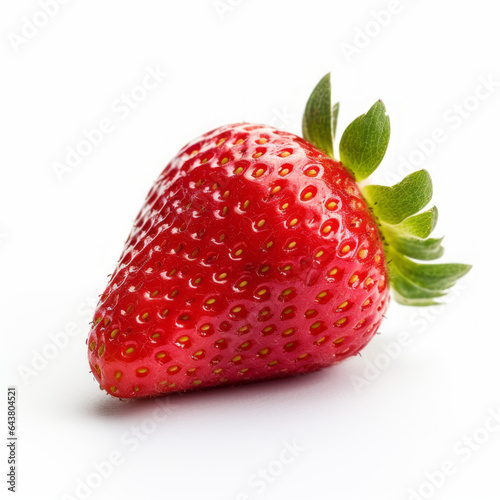 Photo of Strawberry isolated on a white background