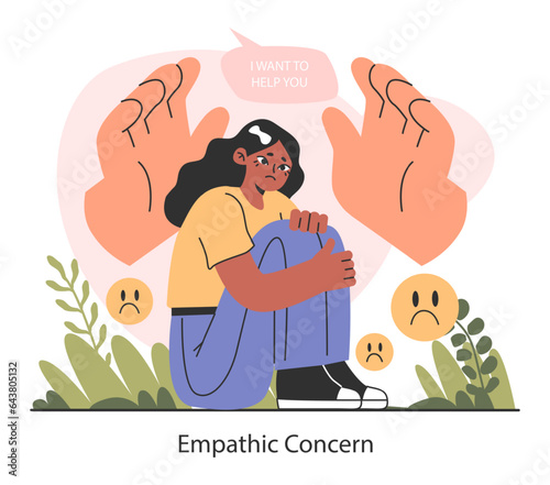 Empathic concern. Deep understanding of emotions, sympathy
