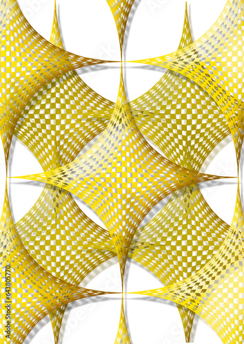 Geometric design, design of geometric shapes. Handmade illustration. PNG