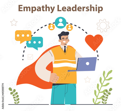 Empathetic leadership. Top manager soft skills and professional