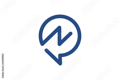 Free Download graphics rise and chat logo design vector premium - GFXLoad