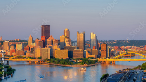 Pittsburgh at golden hour