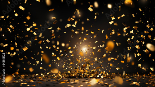 Free_vector_gold_background_with_confetti_and_stream
