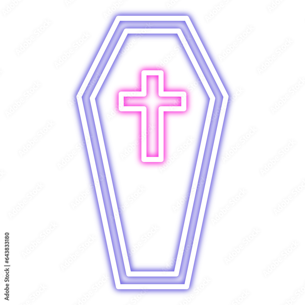 Obraz premium Halloween Neon