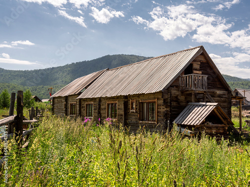 Hemu Village by Kanas Lake, Xinjiang photo