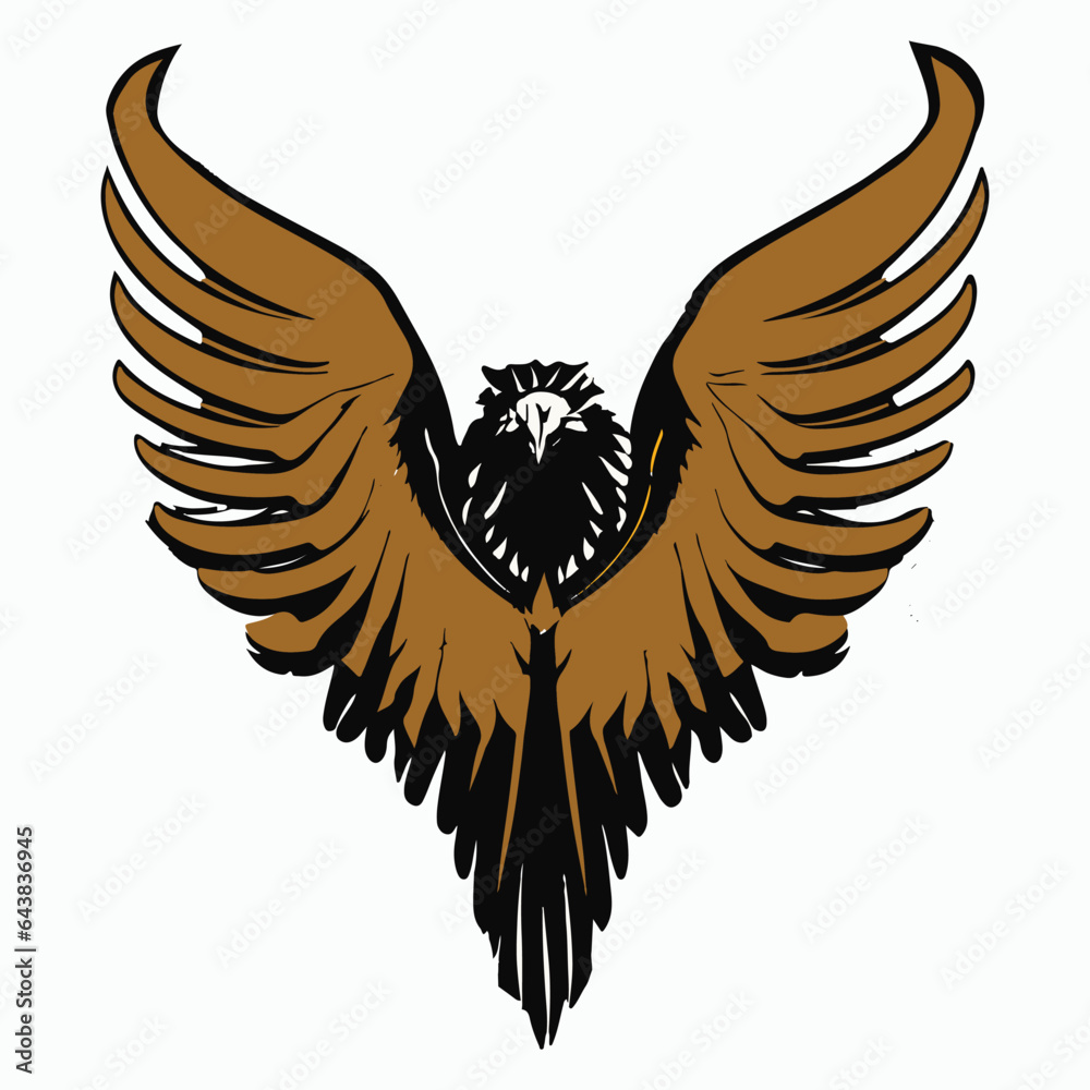 Obraz premium heart with wings