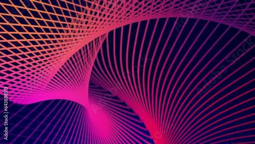 line abstract background 4k. line abstract background creative art modern design wallpaper. Line abstract background with neon light motion pattern. line abstract for futuristic stage background