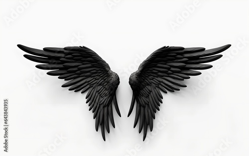 Black wings, generative ai.