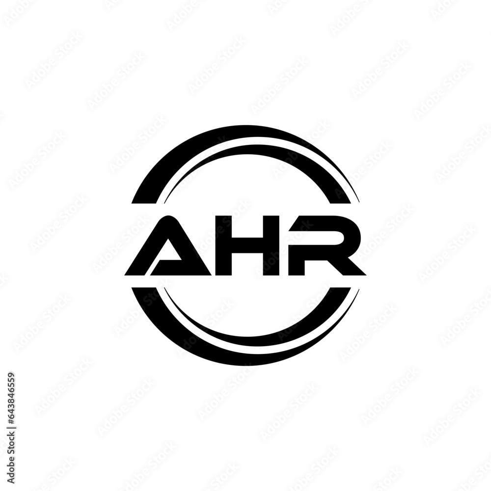 AHR letter logo design with white background in illustrator, vector logo modern alphabet font overlap style. calligraphy designs for logo, Poster, Invitation, etc. AHR letter logo design with white background in illustrator, vector logo modern alphabet font overlap style. calligraphy designs for logo, Poster, Invitation, etc.