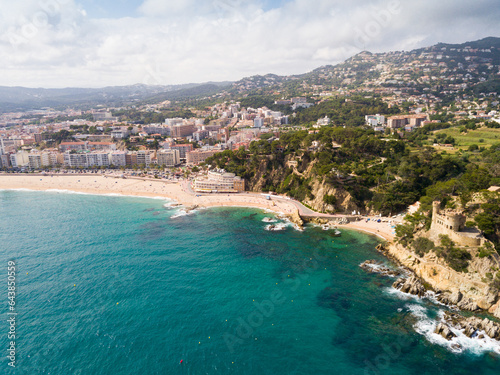 Foto Image of picturesque seascape of Costa Brava in the Spain.