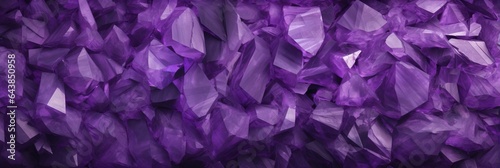 Amethyst Crystal Creative Abstract Photorealistic Texture. Screen Wallpaper. Digiral Art. Abstract Bright Surface Background. Ai Generated Vibrant Texture Pattern.