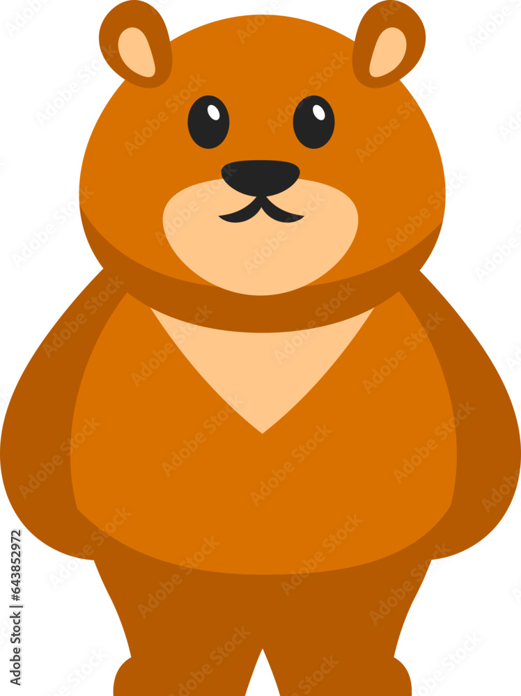 Fototapeta premium Cute Bear Illustration