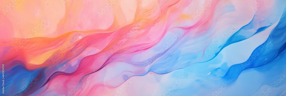 Colorfull Marble Creative Abstract Photorealistic Texture. Screen Wallpaper. Digiral Art. Abstract Bright Surface Background. Ai Generated Vibrant Texture Pattern.