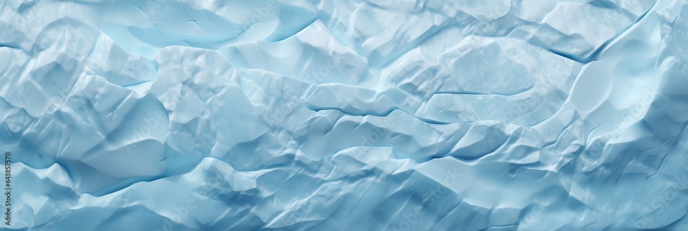 Iceberg Creative Abstract Photorealistic Texture. Screen Wallpaper. Digiral Art. Abstract Bright Surface Background. Ai Generated Vibrant Texture Pattern.