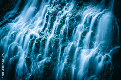 Shirohige-no-taki, Japan,Hokkaido,Kamikawa-gun,Biei, Hokkaido,Platinum