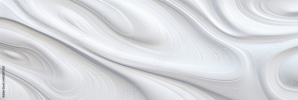 White Slime Creative Abstract Photorealistic Texture. Screen Wallpaper. Digiral Art. Abstract Bright Surface Background. Ai Generated Vibrant Texture Pattern.