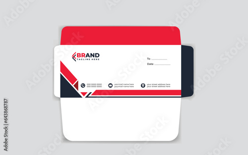 unique business envelope design template