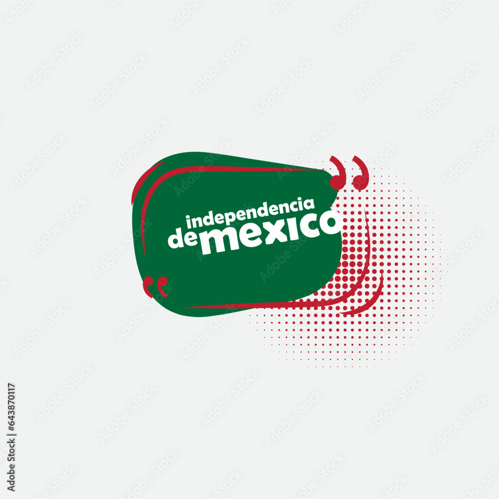 viva mexico independence day speech bubble viva mexico independence day speech bubble