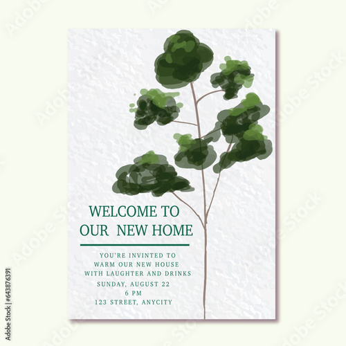 house warming party invite 