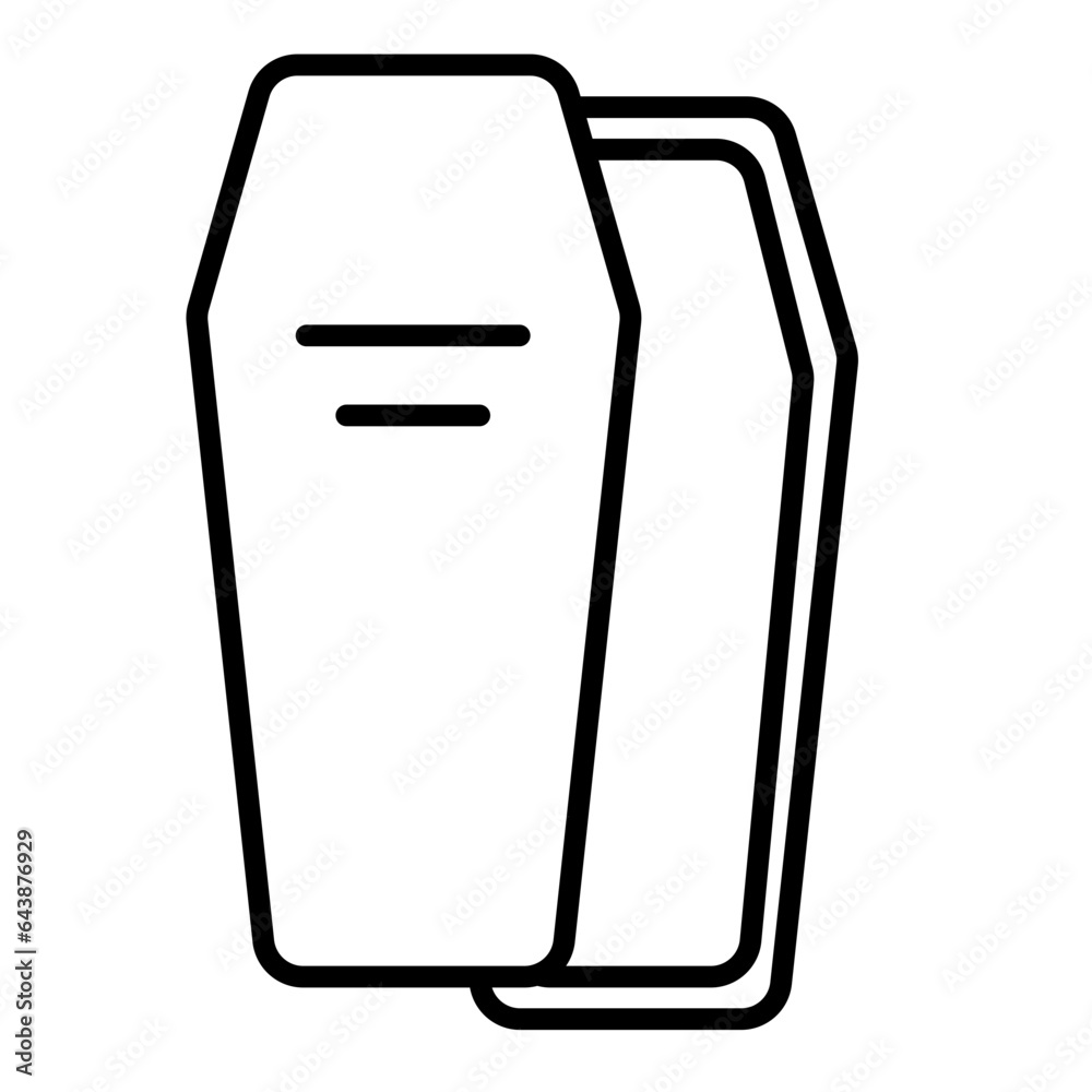 coffin halloween Icon coffin halloween Icon