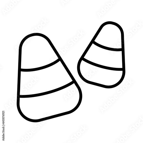 candy corn halloween Icon